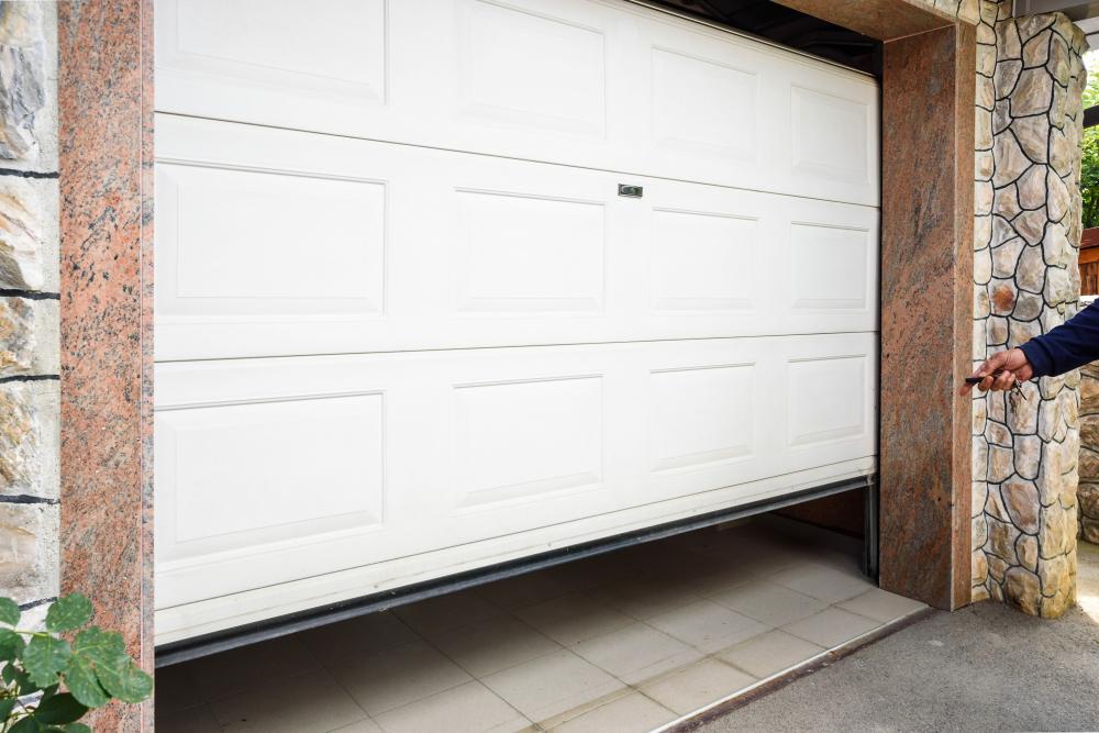 Porte garage contenu